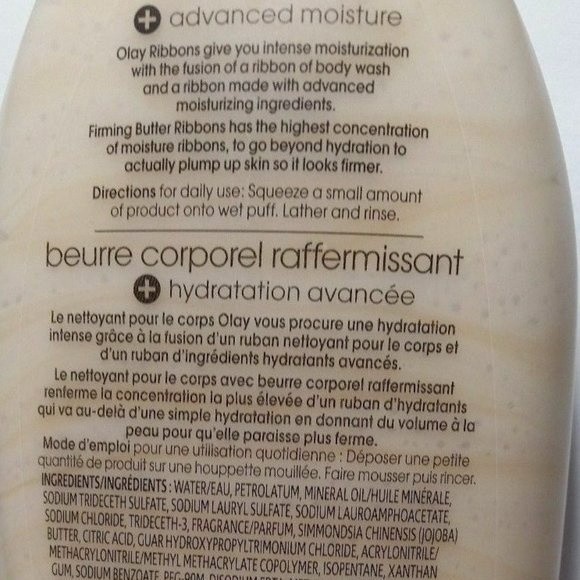 Olay Ribbons Firming Butter Moisture Body Wash 18oz 3 Bottles DISCONTINUED - Picture 4 of 8